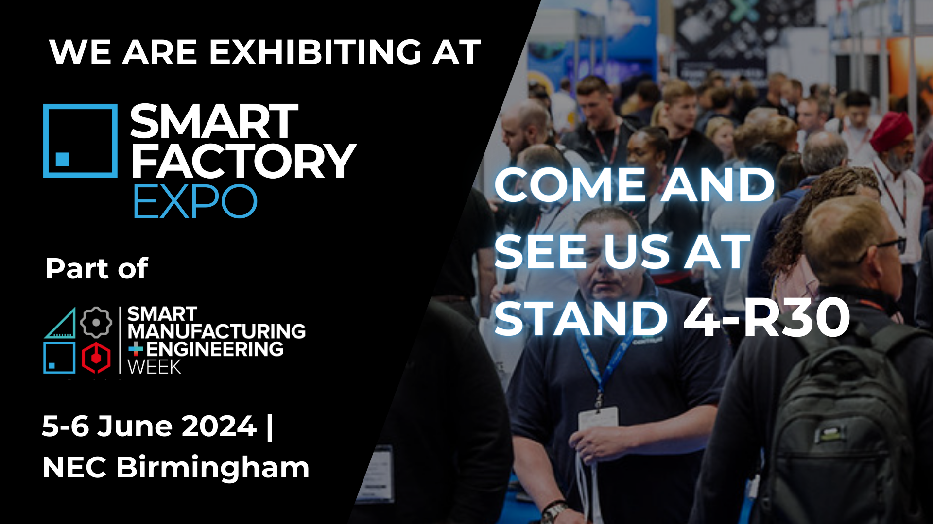 We're Exhibiting at the Smart Factory Expo 2024 CIM Software
