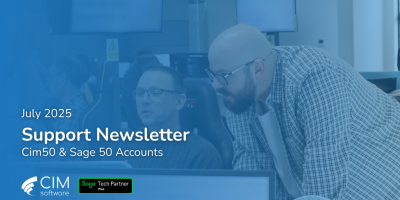 CIM Software Support Newsletter - July