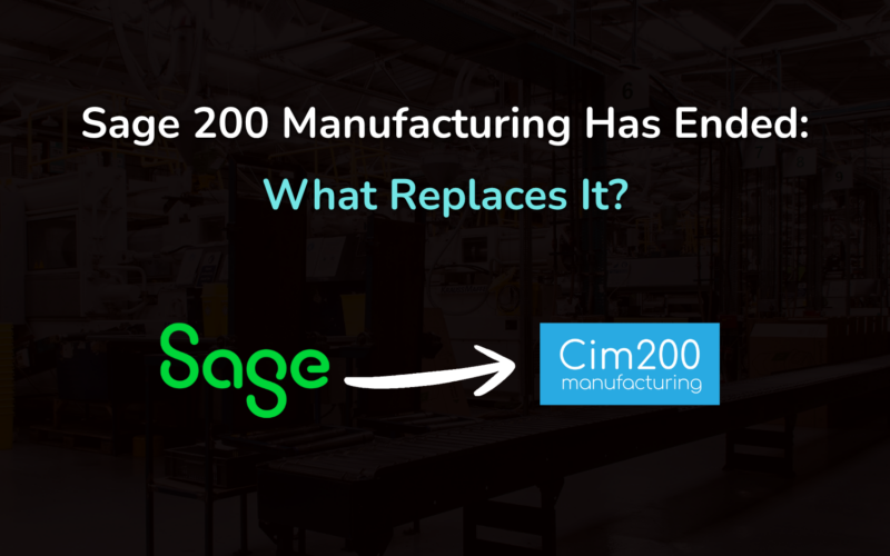 Sage 200 Manufacturing Replacement